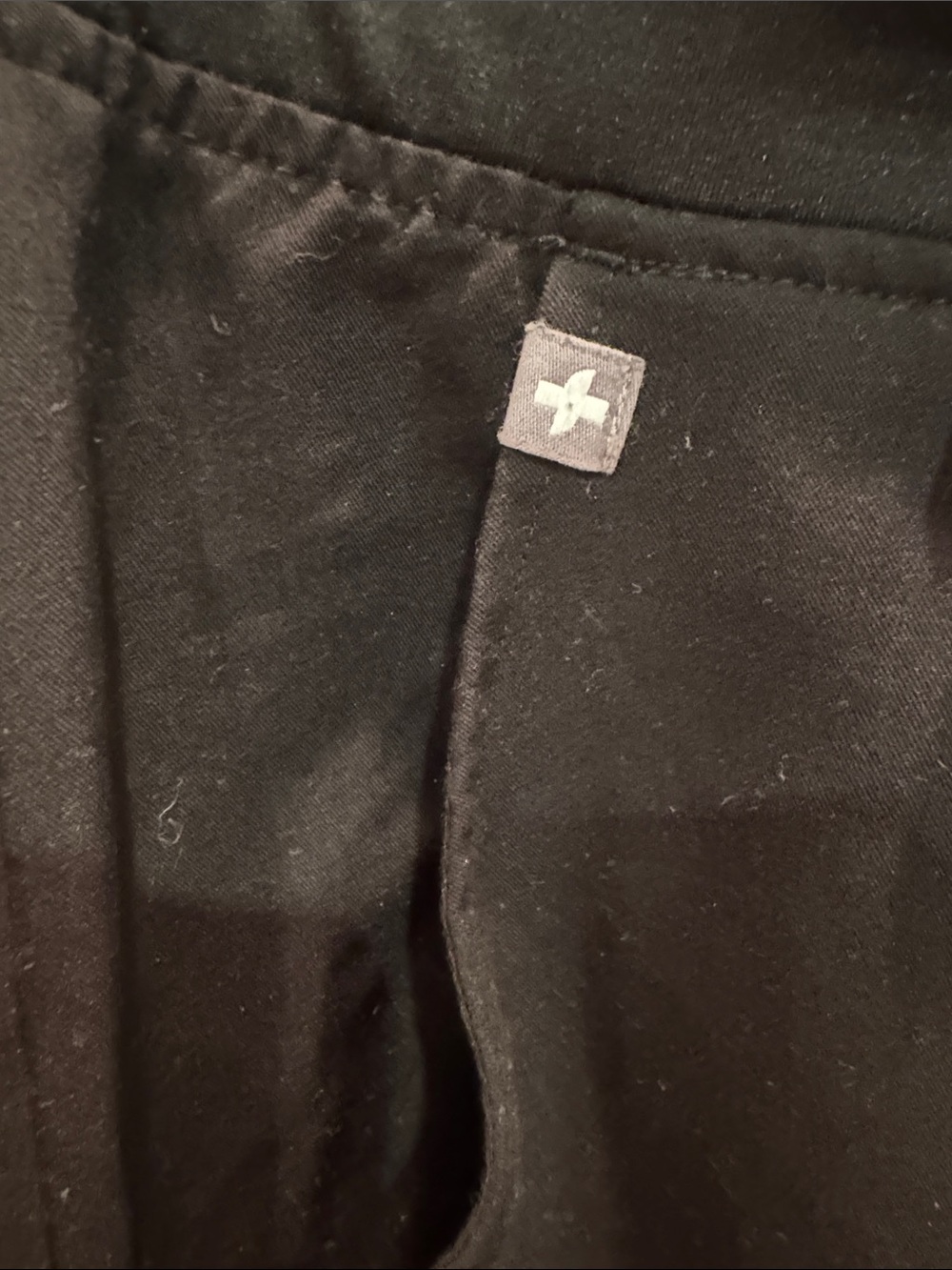 Womens Black Drawstring Jogger Pants - Picture 3 of 11